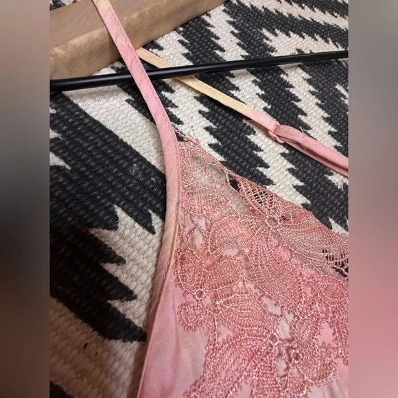 NEW Free People Chasing Shadow Tie Dye Slip Dress Midi Medium - Picture 9 of 10